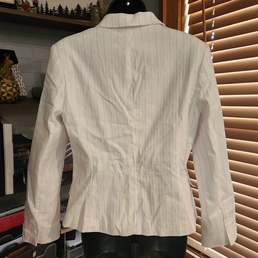 .Pinstripe Single Button Blazer From Worthington - image 2